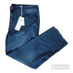 New Laurie Felt Silky Denim Ankle Skinny Jeans XL NWT